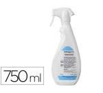 Désinfectant sans rinçage milieu alimentaire crèches collectivités salles de sport pulvérisateur 750ml
