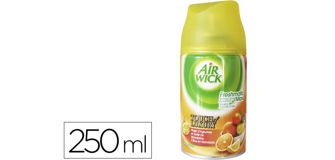 Recharge diffuseur airwick senteur agrumes aérosol 250ml