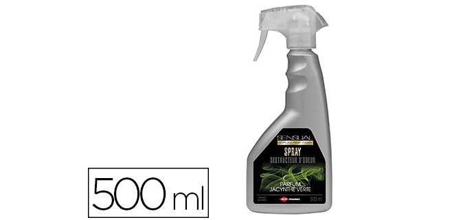 Destructeur d'odeur parfum jacinthe verte flacon 500ml