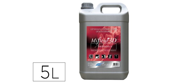 Détergent désinfectant mifleur ambiance bidon 5l