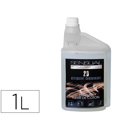 Détergent neutre multi-usages nettoyage surfaces sols flacon doseur 1l