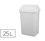 Poubelle plastique à couvercle basculant 25l