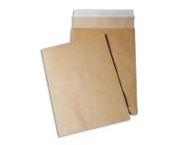 Pochette gpv kraft 120g e4 280x400mm soufflet 30mm paquet 50 unités