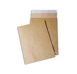 Pochette gpv kraft 120g e4 280x400mm soufflet 30mm paquet 50 unités