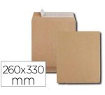Pochette gpv kraft 120g 24 260x330mm soufflet 30mm sachet de 50 unités