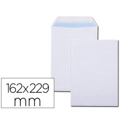 Pochette gpv blanche recyclée 90g c5 162x229mm boîte 500 unités