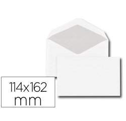 Enveloppe gpv élections c6 114x162mm 70g gommée blanche boîte 500 unités