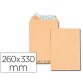 Pochette gpv kraft 120g 260x330mm h boîte 250 unités