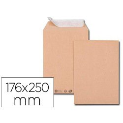 Pochette gpv kraft 90g b5 176x250mm boîte 500 unités