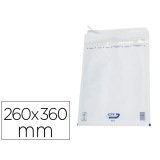 Pochette gpv bulles air kraft blanc 75g 260x360mm h boîte 100 unités