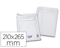 Pochette gpv bulles air kraft blanc 75g 210x265mm e boîte 100 unités