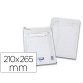 Pochette gpv bulles air kraft blanc 75g 210x265mm e boîte 100 unités