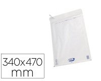 Pochette gpv bulles air kraft blanc 75g 340x470mm k boîte 50 unités