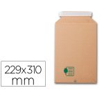 Pochette gpv carton à soufflets c4 229x310mm paquet 5 unités