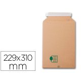 Pochette gpv carton à soufflets c4 229x310mm paquet 5 unités