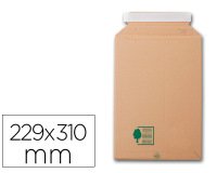 Pochette gpv carton à soufflets c4 229x310mm paquet 5 unités