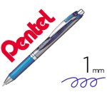 Roller a encre gel energel bl80 pointe de 1mm            retractable coloris bleu