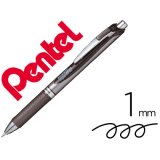 Roller a encre gel energel bl80 pointe de 1mm            retractable coloris noir