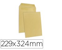 Pochette gpv kraft 90g c4 229x324mm fenêtre 50x110mm boîte 250 unités