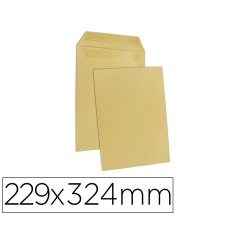 Pochette gpv kraft 90g c4 229x324mm fenêtre 50x110mm boîte 250 unités