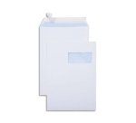 Pochette gpv économique blanche 90g c4 229x324mm fenêtre 50x110mm boîte 250 unités