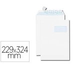 Pochette gpv blanche recyclée 90g c4 229x324mm fenêtre 50x110mm boîte 25 unités