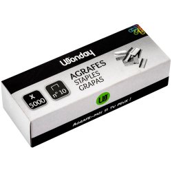 Agrafe safetool nº10 boîte 5000 unités