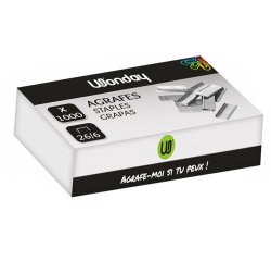 Agrafe safetool modèle 26/6 boîte 1000 unités