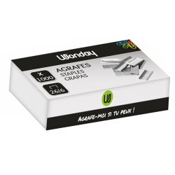 Agrafe safetool modèle 26/6 boîte 1000 unités