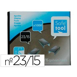 Agrafe safetool modèle 23/15 économique boîte 1000 unités