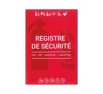 Registre unique de securite wonday format a4 60 pages