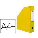 Porte-revues Oxford a4 dos 10cm couverture carte rigide recouverte de pvc jaune
