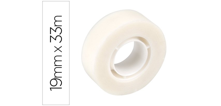Ruban adhesif esselte invisible 19mmx33m sachet vrac