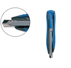 Cutter maped zenoa sensitiv plastique lame métal 9mm système de verrouillage automatique