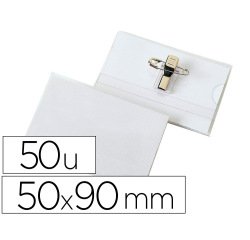 Badge carpentras combi 50x90mm boîte 50 unités