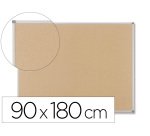 Tableau liège juvénilia cadre aluminium anodisé livré avec système d'accrochage 90x180cm