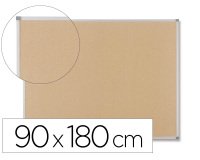 Tableau liège juvénilia cadre aluminium anodisé livré avec système d'accrochage 90x180cm