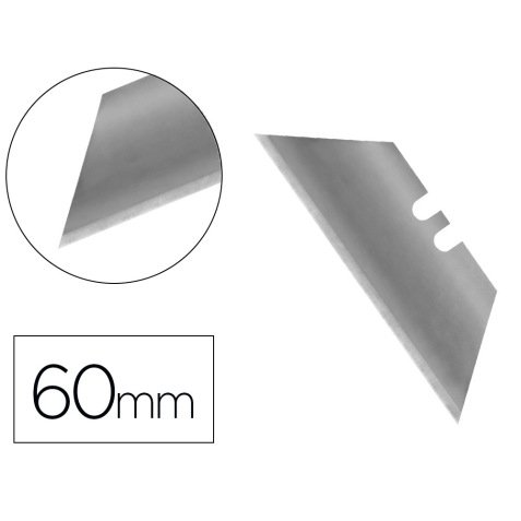 Lame 18mm de rechange q-connect pour cutters        kf16814/kf16815/kf16816/kf14835 blister 10 unites