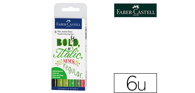 FABER-CASTELL Feutre à l'encre de Chine PITT artist pen