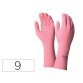 Gant menage usage quotidien coloris rose sachet 1 paire   taille 9/9.5