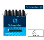 Cartouche encre schneider noire boite 6 pieces