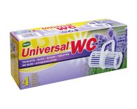 Detartrant wc coldis nettoie desodorise parfum lavande lot de 4 blocs