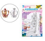 Kit de chapeaux pour enfant 'CONTE', carton, blanc