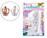 Kit de chapeaux pour enfant 'CONTE', carton, blanc