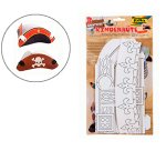 Kit de chapeaux pour enfants 'AVENTURE', carton, blanc