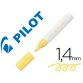 Marqueur pilot pintor peinture base d'eau ultra-couvrante toutes surfaces pointe moyenne coloris jaune