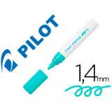 Marqueur pilot pintor peinture base d'eau ultra-couvrante multi surface pointe moyenne résistante coloris vert pastel