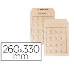 Pochettes Navette, kraft brun, sans gommage