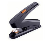 Agrafeuse novus b8 115x50x220mm flat clinch 50 feuilles agrafes 24/8 et 26/8 coloris noir