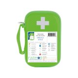Trousse de secours École petit modèle en PU vert